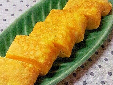 お弁当に❤少し甘めの卵焼き